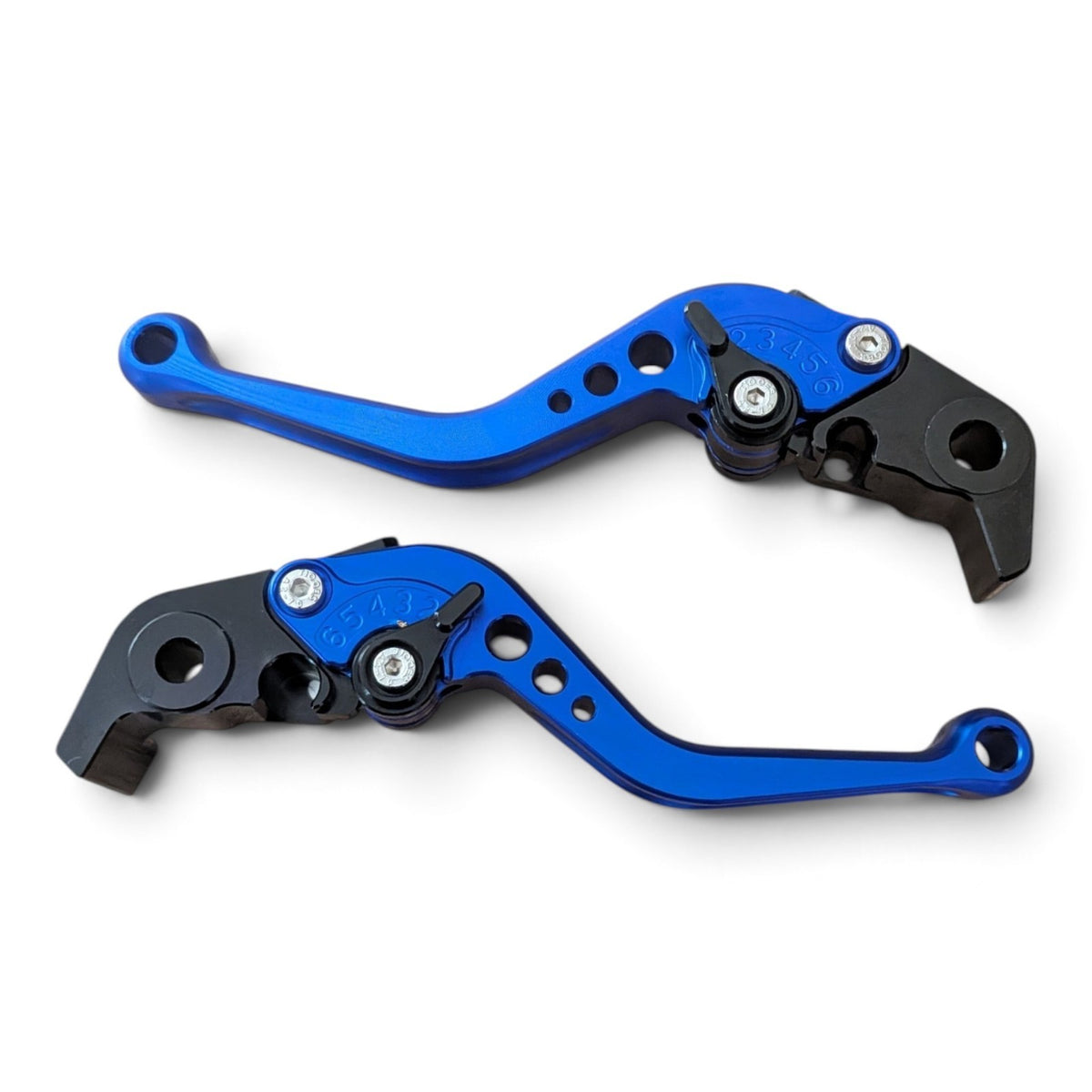 KTM 1290 SUPERDUKE R (2014-2020), CNC levers long silver/blue adjusters, F11/M11