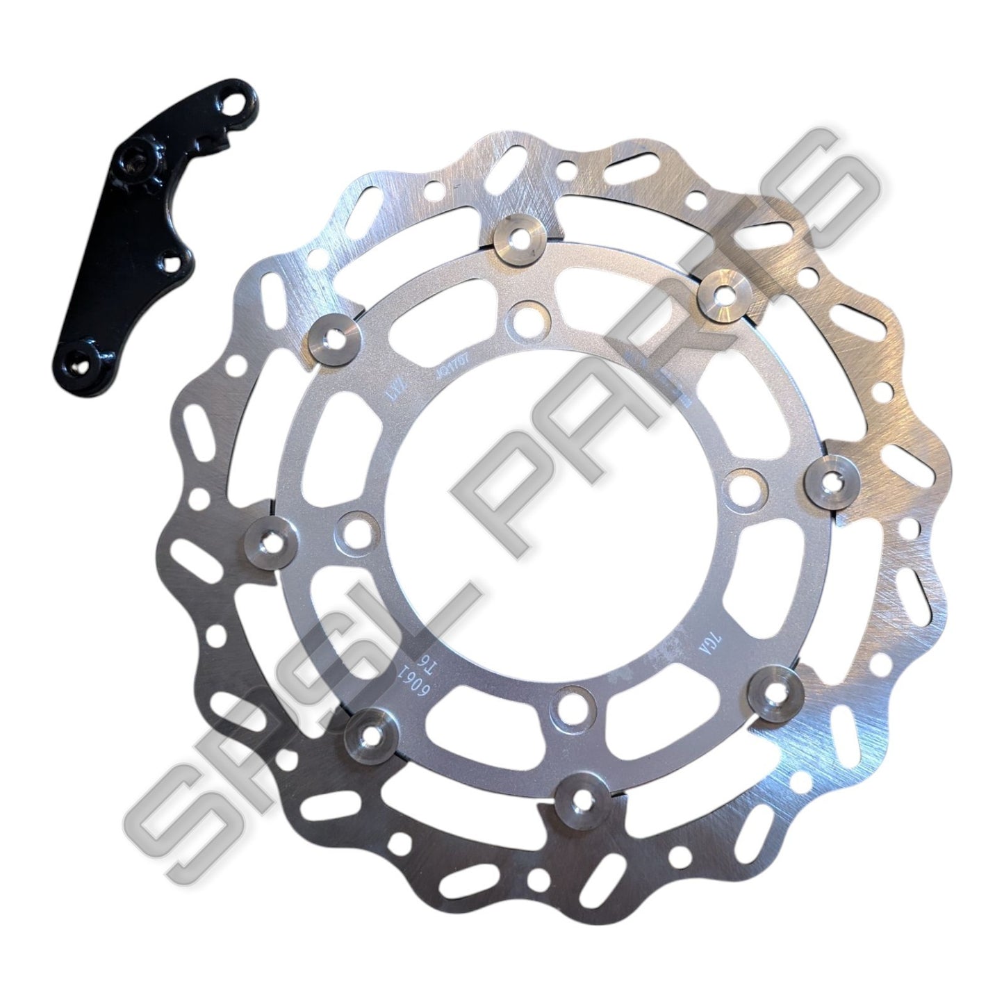 Oversize Performance front Disc & Caliper Bracket Lexmoto Adrenaline