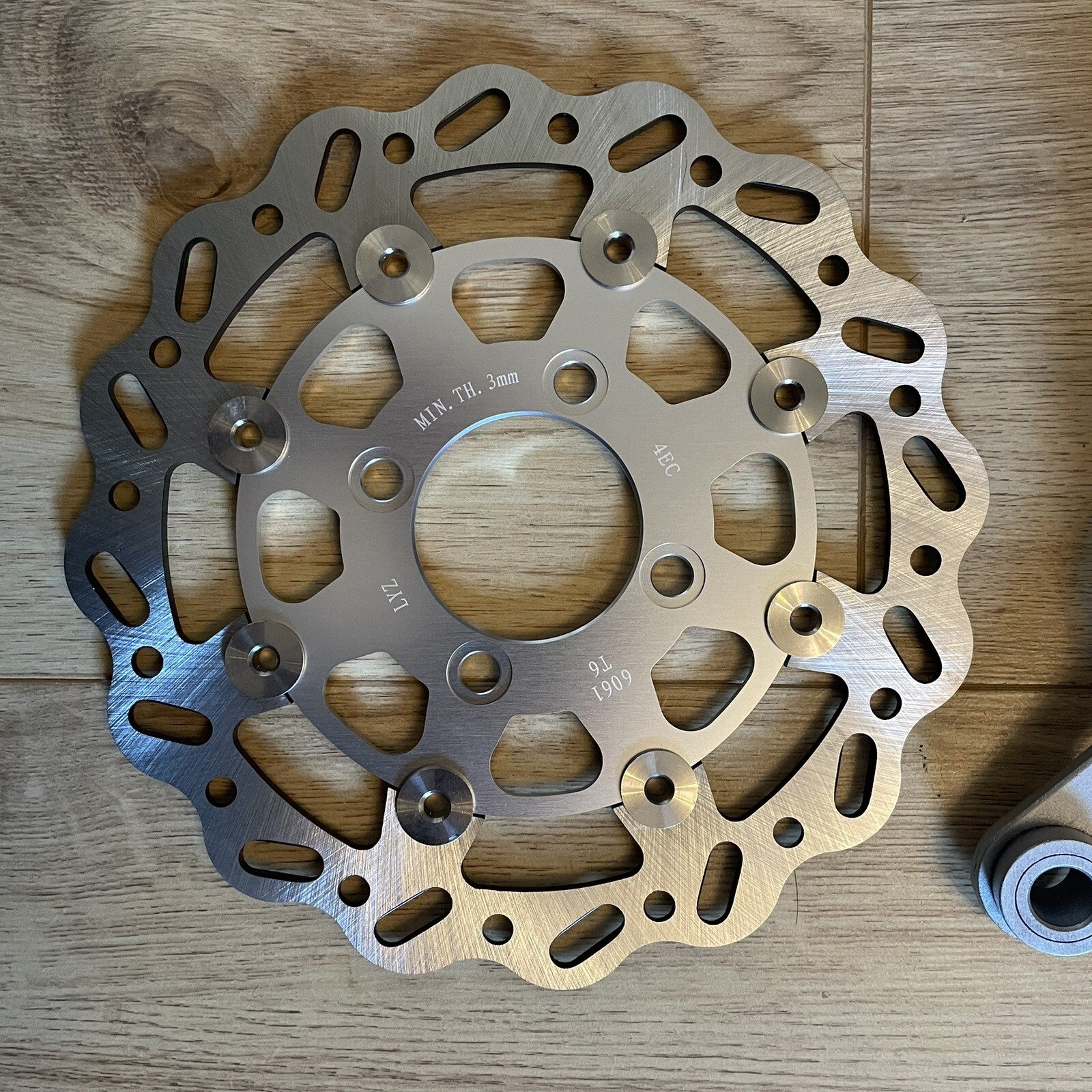 Oversize Performance Rear Disc With Caliper Lexmoto Adrenaline Sinnis Apache