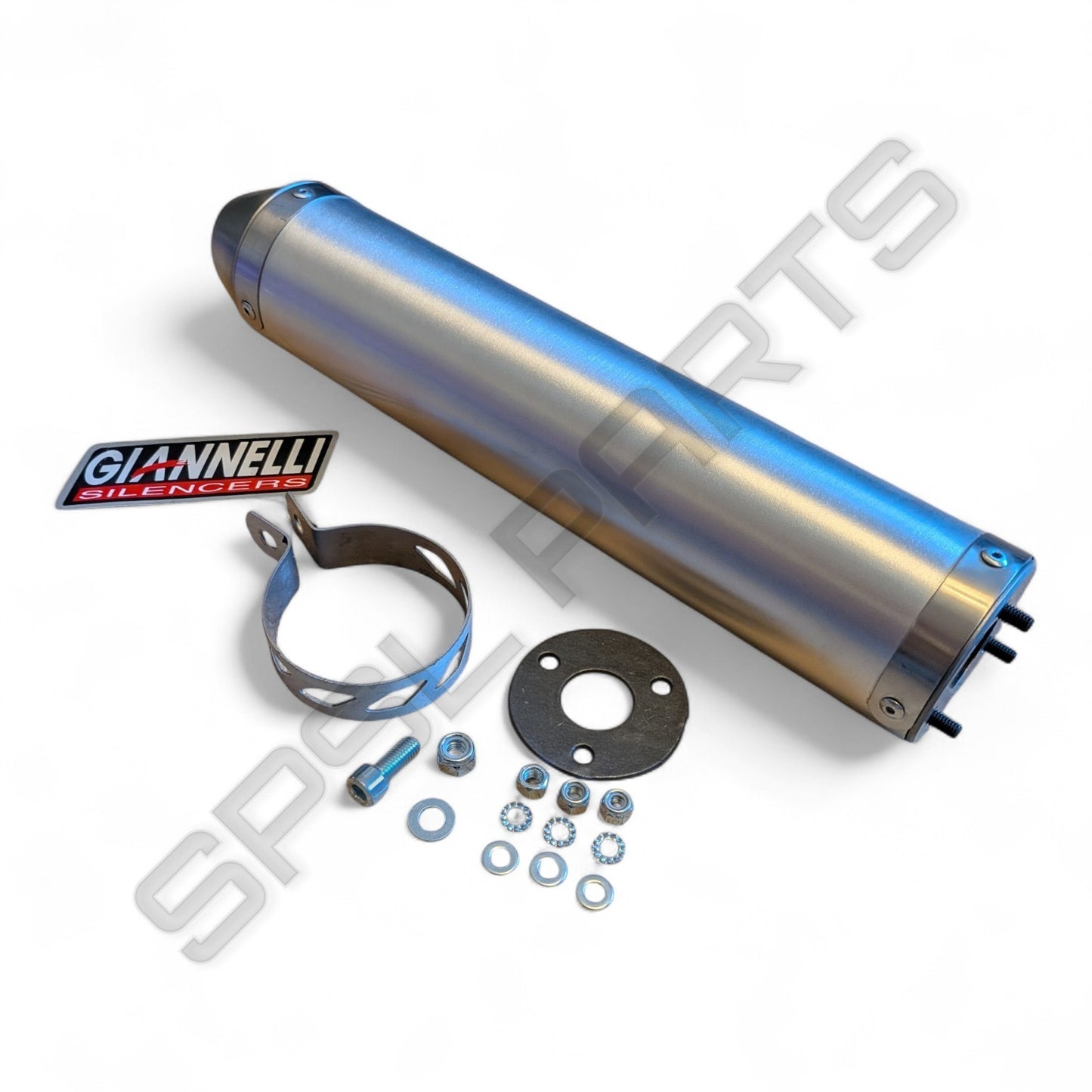 Giannelli Full Exhaust System Downpipe & Silencer For Aprilia RS 125 1994-2014 