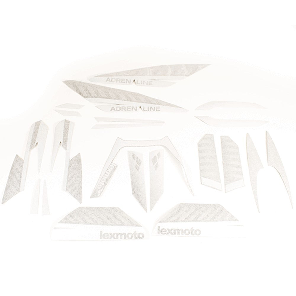 Pulse, Lexmoto Adrenaline XF125GY-2B (Carb Or EFI) Graphics Sticker Kit Blue