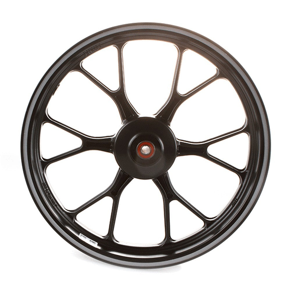 Front Wheel black/silver 17 x 2.75 inch for Derbi Terra, UM125-ADV, UM125-ADT