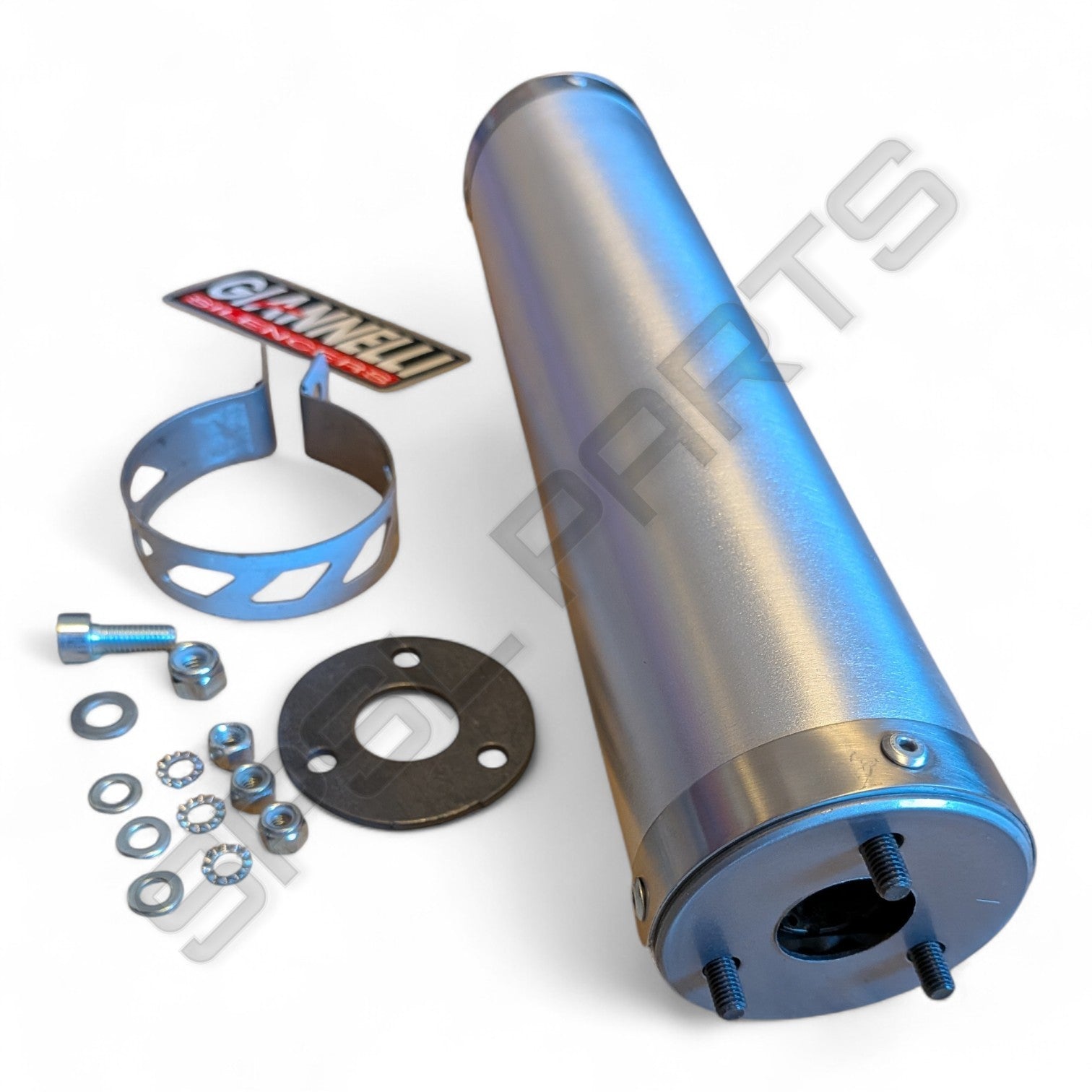 Giannelli Full Exhaust System Downpipe & Silencer For Aprilia RS 125 1994-2014 