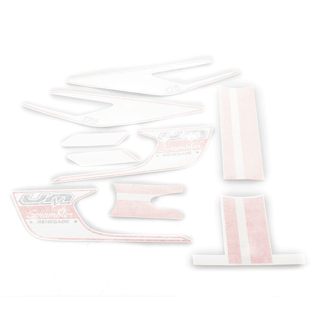 Stickers Kit Full Graphics Sticker Kit Decals for Scrambler S 125 UM125-SS  