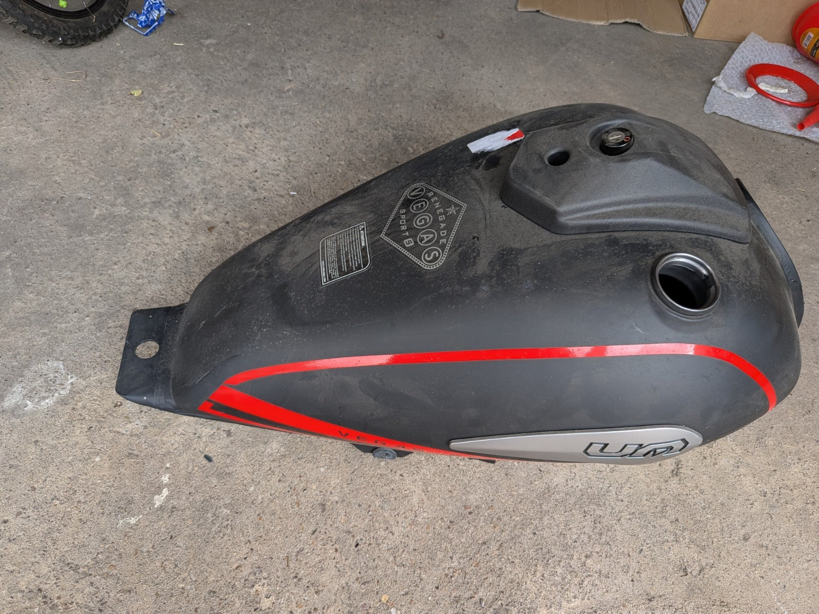 Used Fuel Tank for UM Renegade Vegas 125 [UM125-VG] 125, 2019 - 2024
