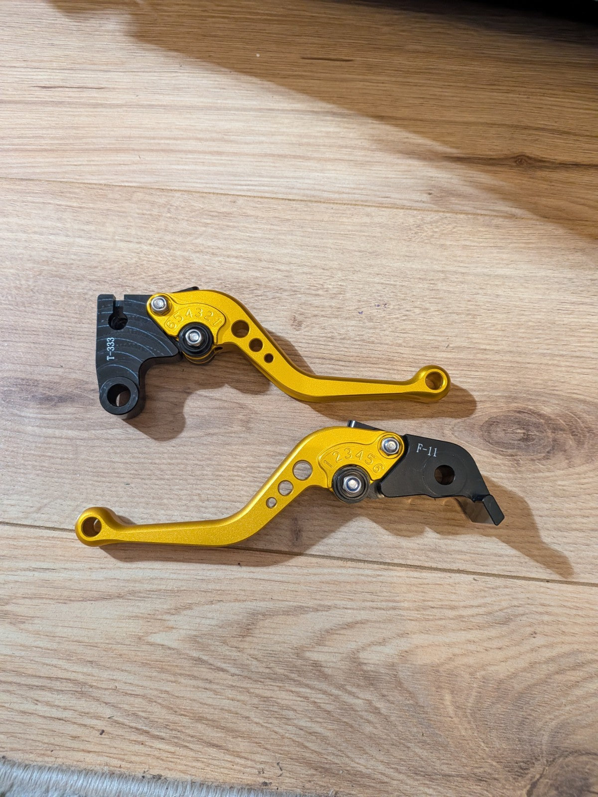 Lextek CNC Brake & Clutch Lever Set Triumph Speed Triple 1050 2011-2015 12 13 14