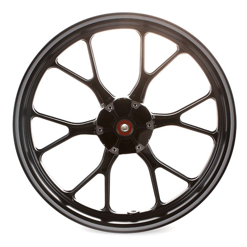 Front Wheel black/silver 17 x 2.75 inch for Derbi Terra, UM125-ADV, UM125-ADT