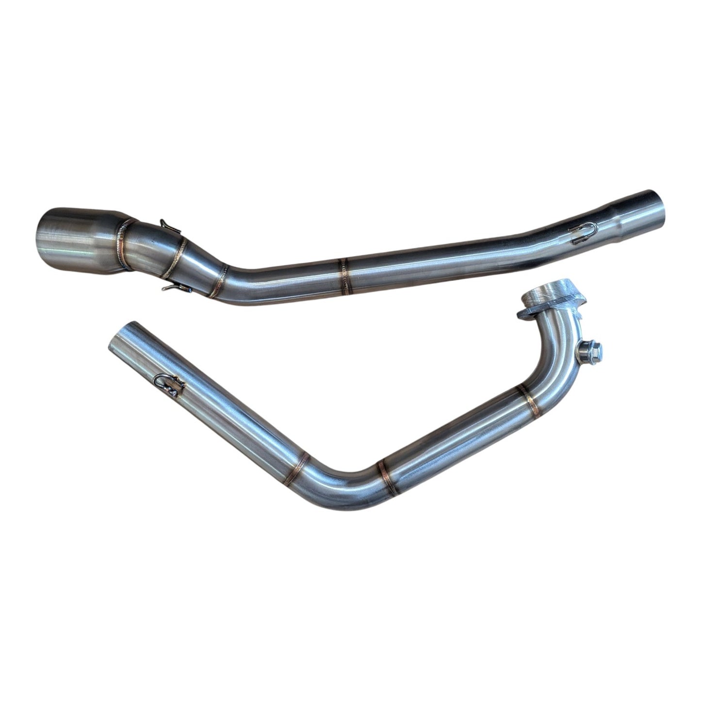 Suzuki GSXR 125 Stainless Steel Exhaust Downpipe System 2017-2024, 18, 19, 20,