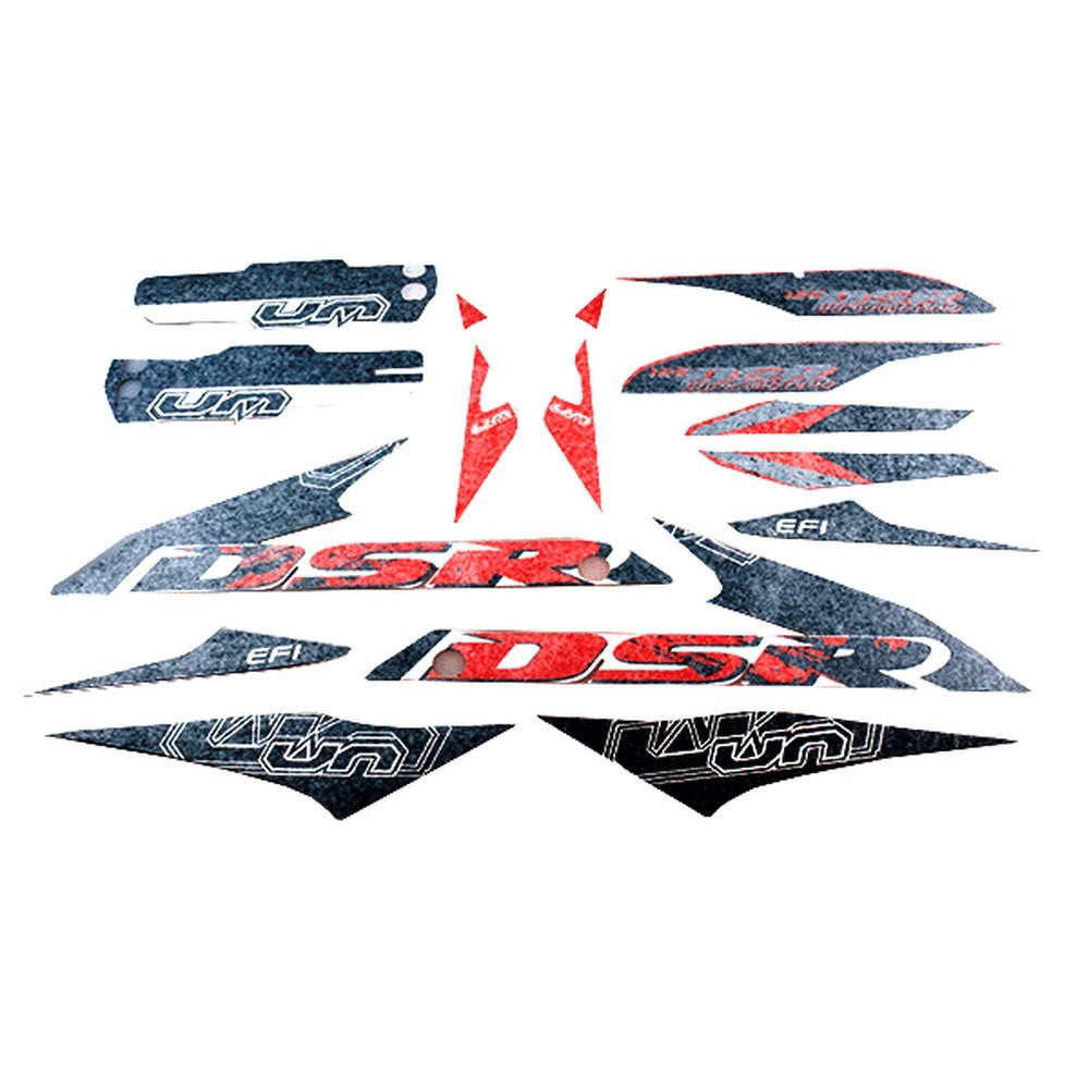 Sticker Kit Full Graphics Kit Decals for UM DSR Adventure & SM, UM125-ADV, DSM