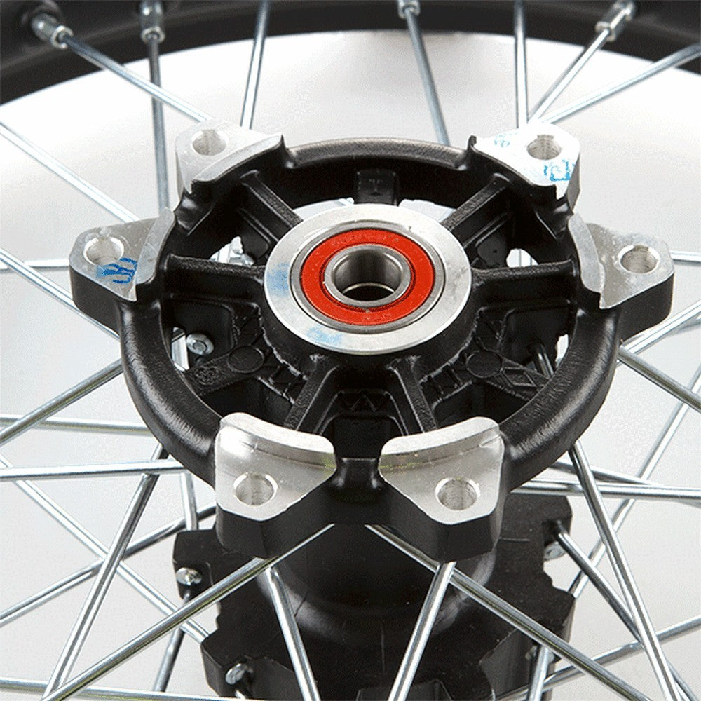 Rear Black Wheel 18 x 2.15inch DERBI TERRA, DSR UM125-DEX, UM125-ADT, WHLR068