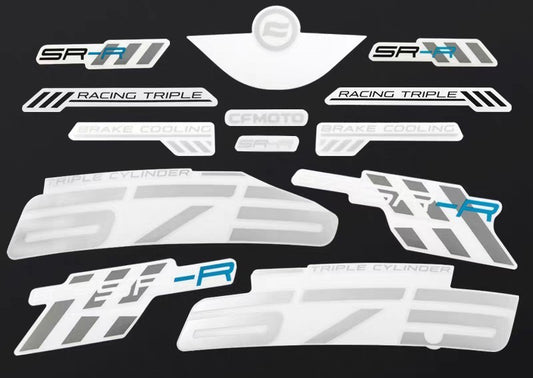 CFMOTO 675SR-R Genuine OE Sticker Graphics Decal Kit All Model Years 2024 2025