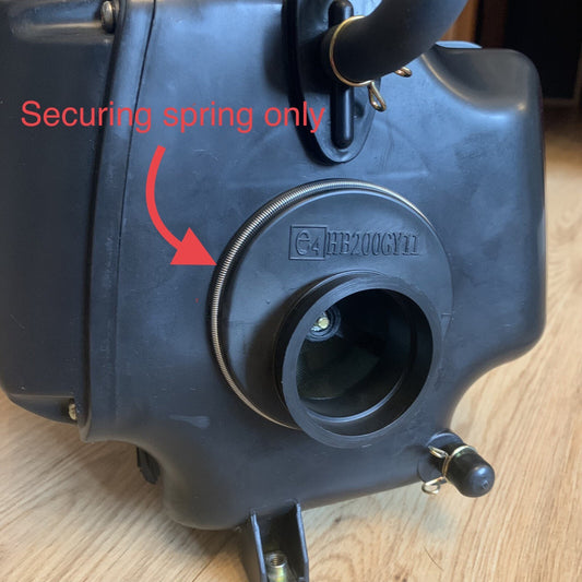 Air Box to carb Rubber Connector Circular Securing Spring Lexmoto Adrenaline 125