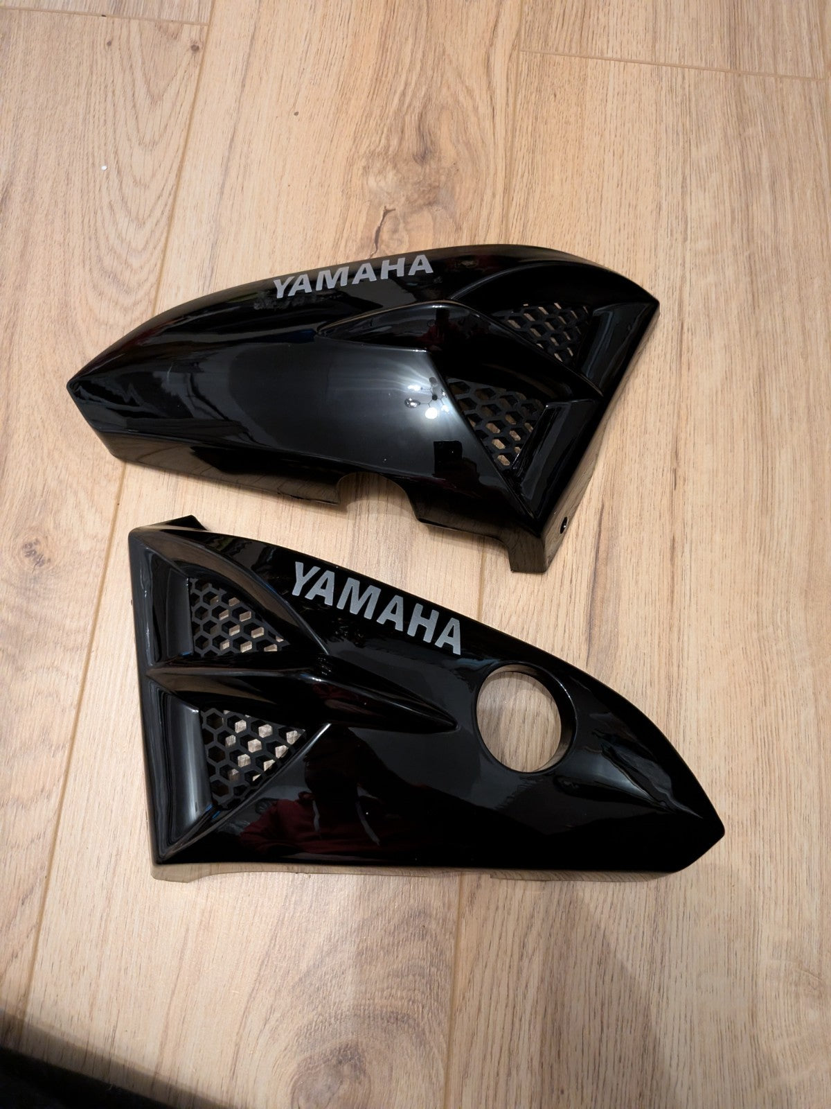 Yamaha YBR 125 Pattern Small Left & Right Side Fairing/Panel Black 2005-2008