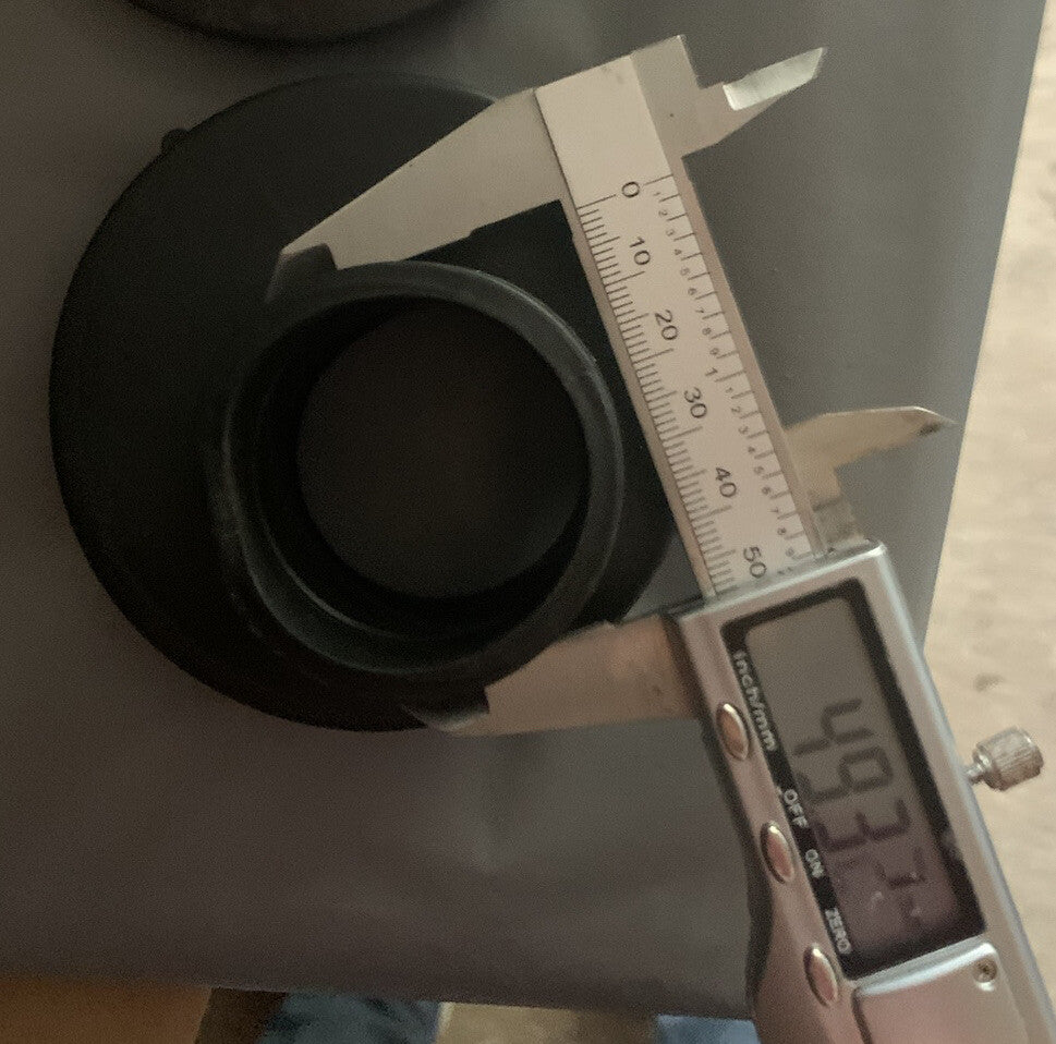 Air Box to carb Rubber Connector Boot 42mm I/D 50mm O/D Intake Superbyke RMR 200