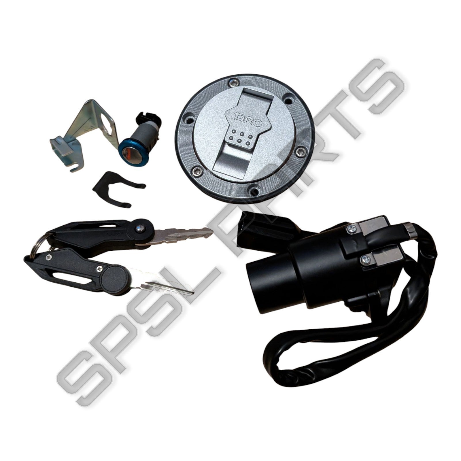 Full Lock Set 2 Keys Lexmoto LXR 125 LXS 125 380 Ignition Switch Fuel Cap Seat 