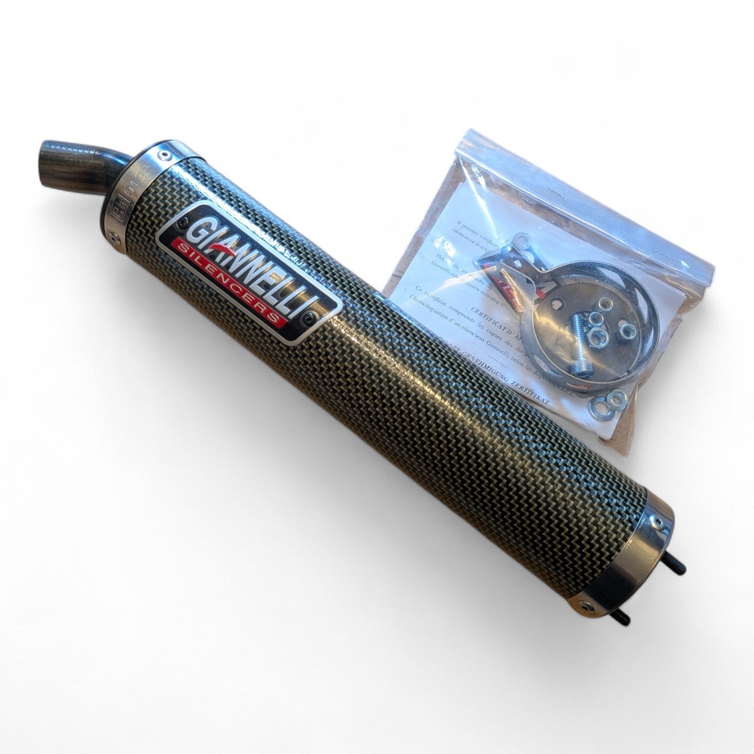 Honda NSR125 1992 - 2004 GIANNELLI Street Exhaust System Downpipe & Silencer 