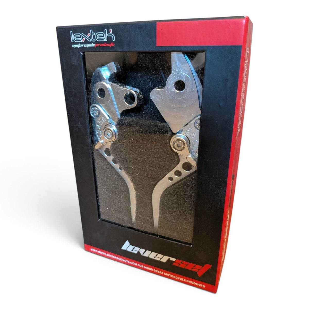 Lextek CNC Short Levers to Fit Honda Silver Honda CBR929RR & CBR900 2000-2001