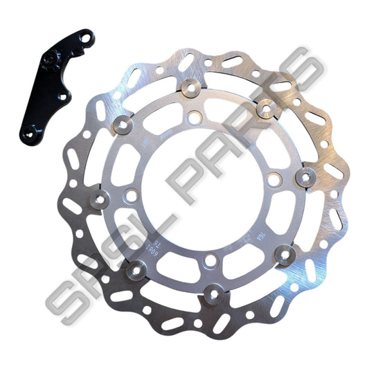 Oversize Performance front Disc & Caliper Bracket Lexmoto Adrenaline
