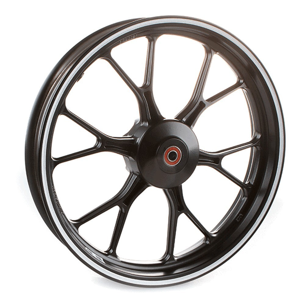 Front Wheel black/silver 17 x 2.75 inch for Derbi Terra, UM125-ADV, UM125-ADT
