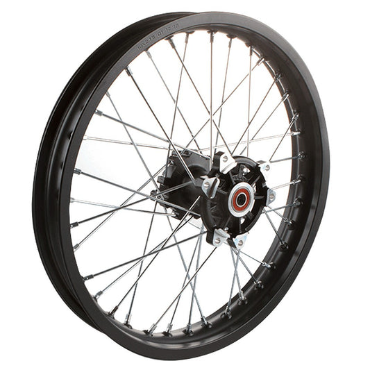 Rear Black Wheel 18 x 2.15inch DERBI TERRA, DSR UM125-DEX, UM125-ADT, WHLR068