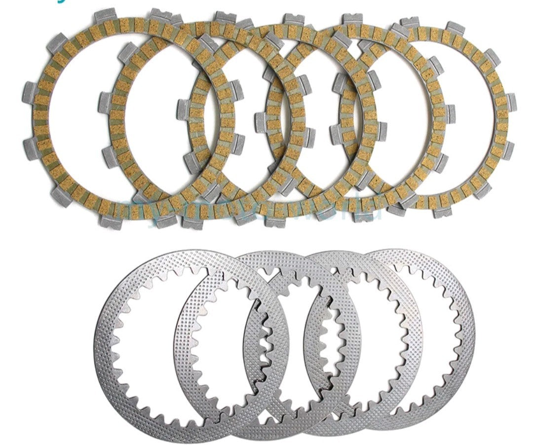 Clutch Friction Plates + Steel Discs Lexmoto Adrenaline EFI, Sinnis Apache SMR