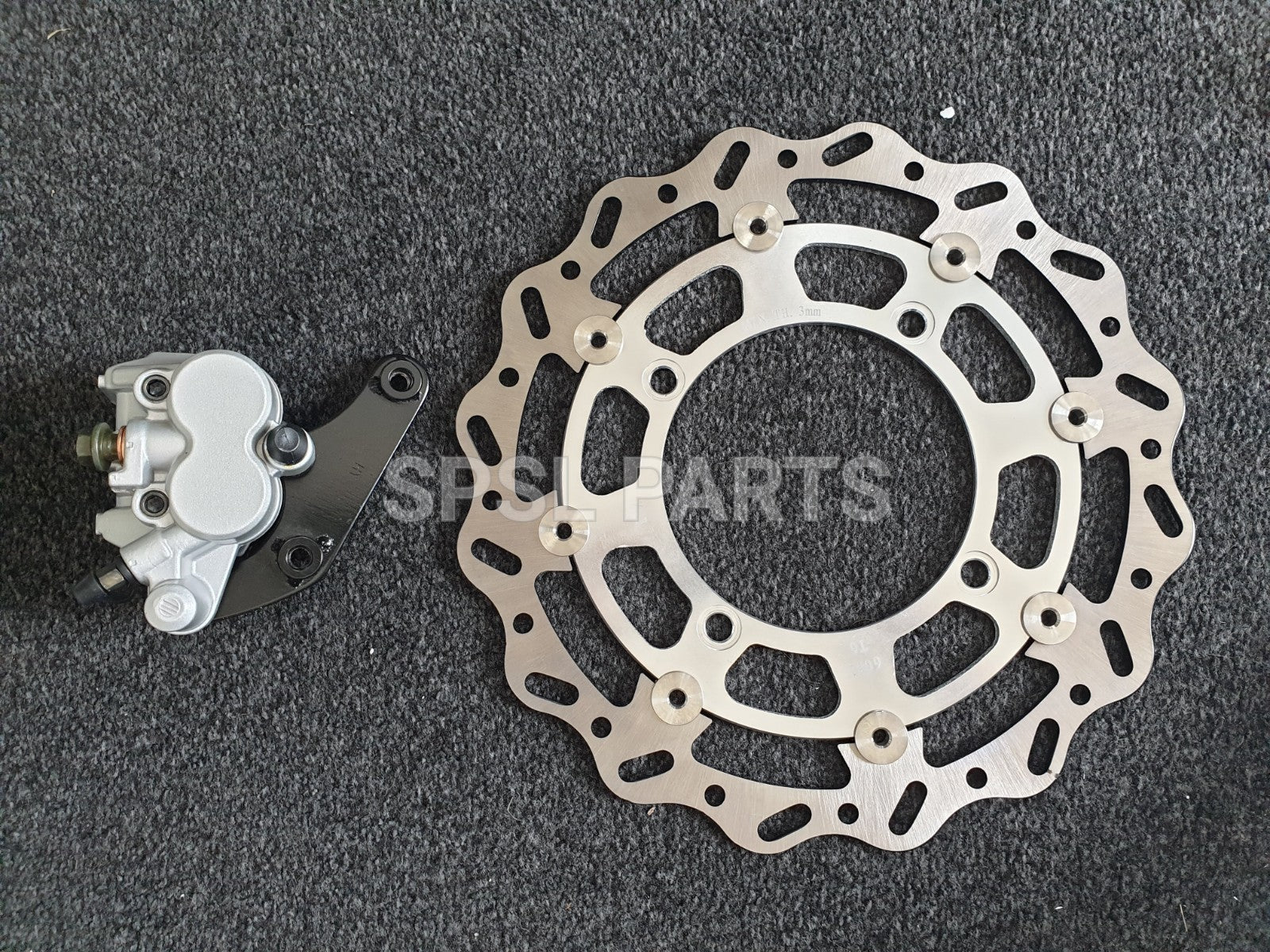 Oversize Performance front Disc With Caliper Lexmoto Adrenaline Sinnis Apache