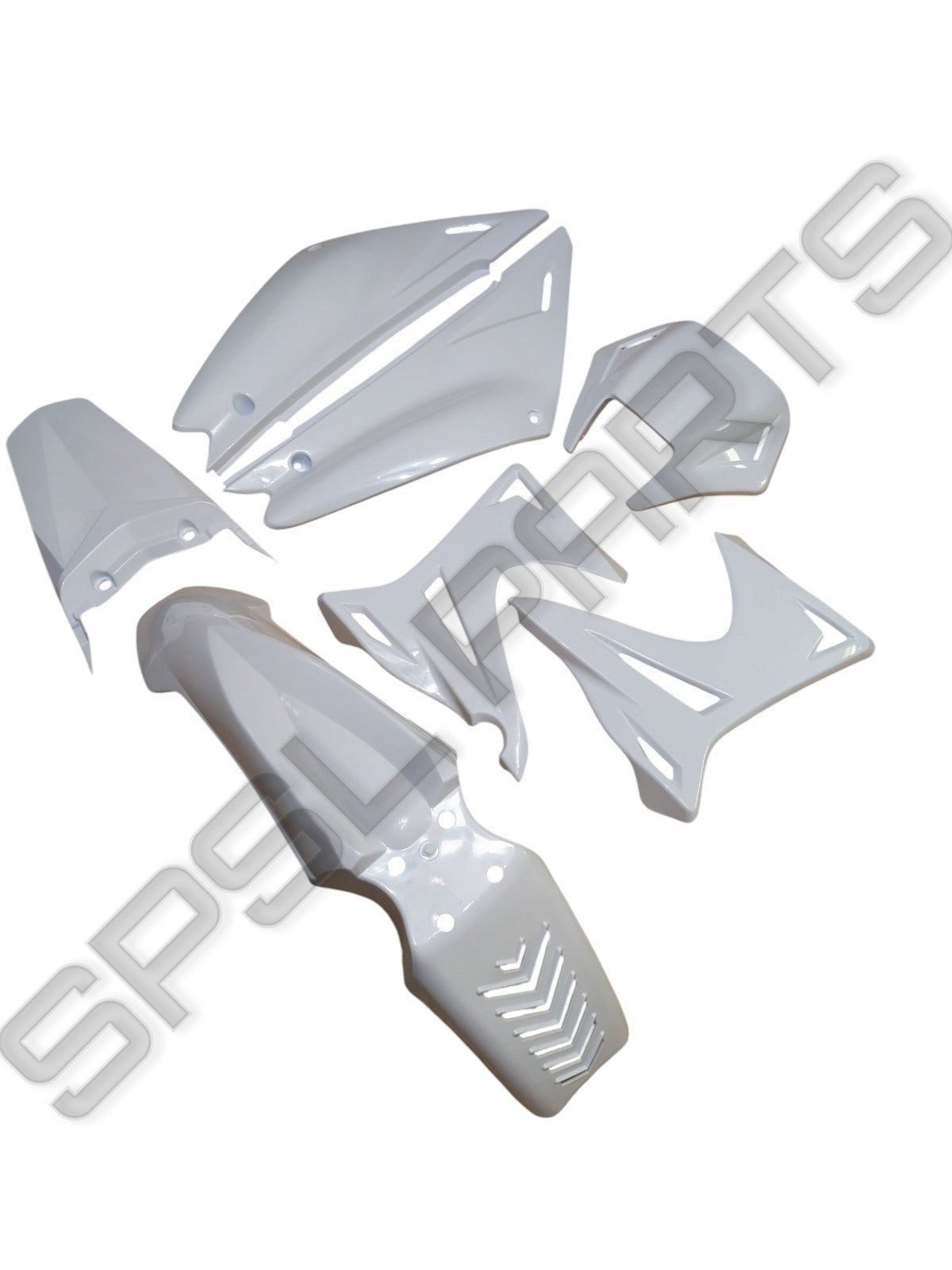 Sinnis Blade 125 White Plastic Panel Fairing Kit Set