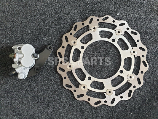 Oversize Performance Front Disc With Caliper Lexmoto Adrenaline Sinnis Apache