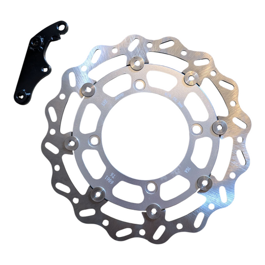 Oversize Front Disc with Caliper Bracket